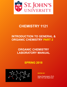 CHE 1121 Lab Manual 