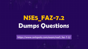 Fortinet NSE5 FAZ-7.2 Certification Free Dumps