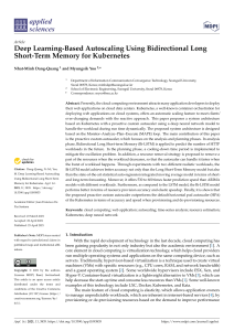 Deep Learning Autoscaling for Kubernetes with Bi-LSTM