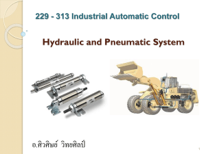 Week 2  Introduction to Hydraulic and Pneumatic