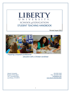 HB Student Teaching Handbook Current