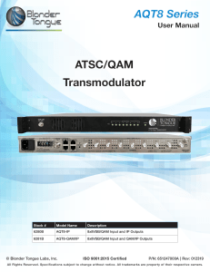 Aircaster AQT8 Series UserManual 651247000