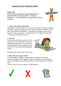 Child-friendly Information sheet