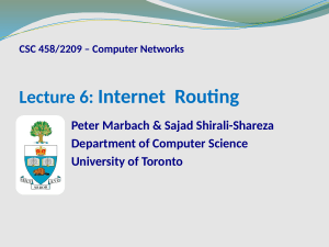 L6 Internet Routing