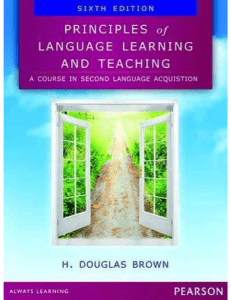 Principles of Language Learning and Teaching