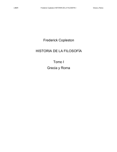 Frederick Copleston HISTORIA DE LA FILOS