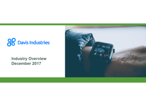 Industry overview - Davis Industries