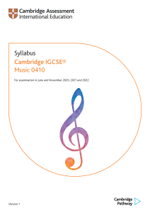 IGCSE Music-2020-2022-syllabus