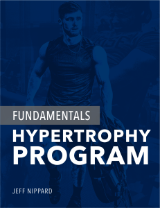 1- Jeff Nippard Fundamentals Hypertrophy Program
