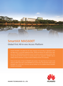 SmartAX MA5600T