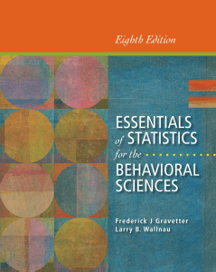 Frederick J Gravetter, Larry B. Wallnau-Essentials of Statistics for the Behavioral Sciences-Cengage Learning (2013) (1)