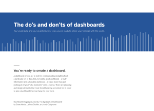 dashboarding campaign dos and donts ebook