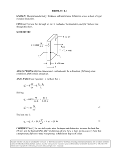 Solution Manual Incropera 6th edition