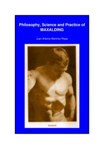 Philosophy Science and Practice of Maxalding