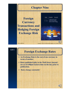 Foreign Currency Transactions 