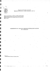 Background of 16.5 flange ratings - Rodabaugh 1972