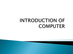 1.Introduction of computer