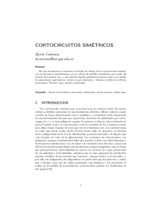 Cortocircuitos Simetricos Mediante metod