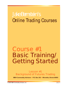 ONLINE TRADING COURSES