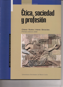 Libro Etica Sociedad y Profesion UANL