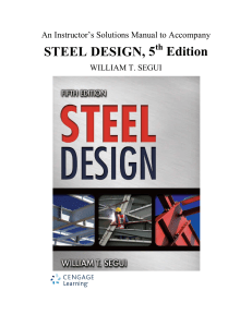 steel design segui 5th