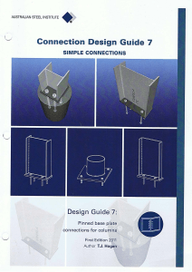ASI Connection Design Guide 7 Pinned Base Plate Connections for Collumns (1)