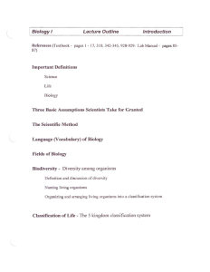 01 Introduction Lecture Notes