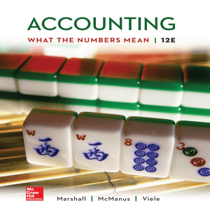 Accounting-What The Numbers Mean 12th Edition