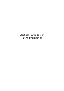 Belizario - Medical Parasitology in the Philippines