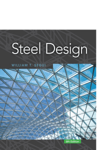 Steel Design 6ed by William T. Segui