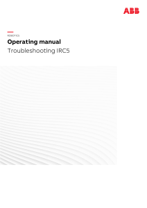 3HAC020738 OM Troubleshooting IRC5-en