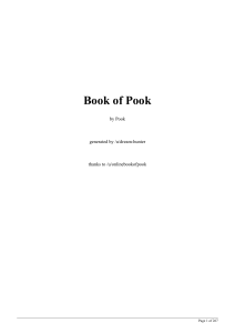 Book of Pook - A4 - Times New Roman