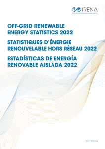 IRENA Off-grid Renewable Energy Statistics 2022