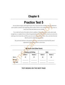 Chapter 5 digital tests 