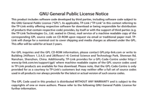 GPL License Terms