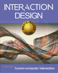 Interaction Design - Beyond Human-Computer Interaction