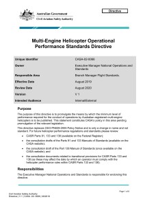 multi-engine-helicopter-operational-performance-standards-directive