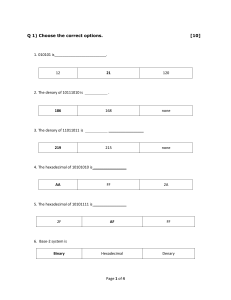 CS Grade 9A - Final Answer key V A - Term 1