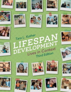 Lifespan Development Lives in Context 