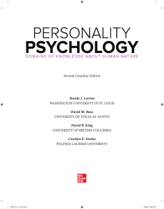 personality psych