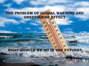 global warming presentation