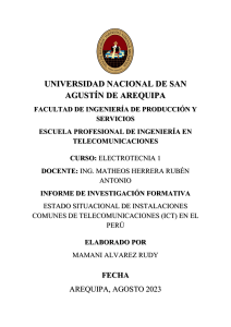 INFORME DE INVESTIGACION FORMATIVA - BY RUDY MAMANI (1)