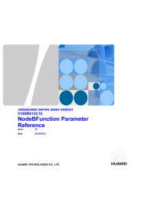 HUAWEI-BTS3900&bts5900-v100r013c10spc260-NodeB Function Parameter Reference