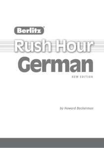 Berlitz -Rush hour German - Compress