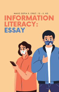 Information Literacy Essay Cover Page