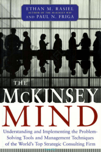 The McKinsey Mind Understanding and Implementing the Problem Solving