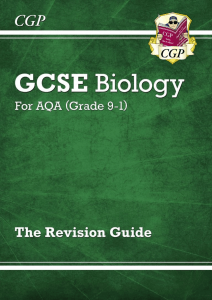CGP GSCE Biology AQA Revision Guide - PDF Room