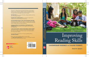 Improving Reading Skills