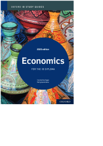 Economics - Study Guide - Constantine Ziogas and Marily Apostolakou - Third Edition - Oxford 2021