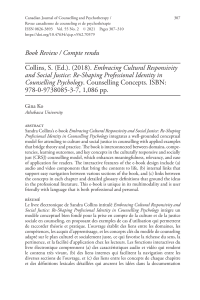 Book Review: Cultural Responsivity & Social Justice in Counselling